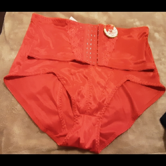 RUBII Other - Red Firm Panty Shapewear corset style front panel Sz 4x